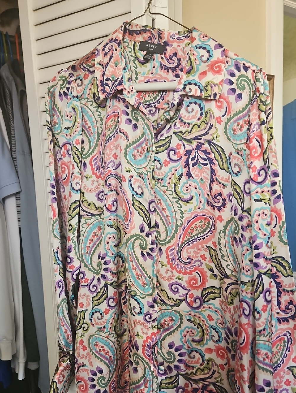 Vibtant Paisley Blouse
